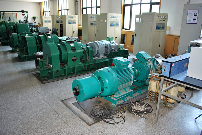 吴忠某热电厂使用我厂的YKK高压电机提供动力安装尺寸